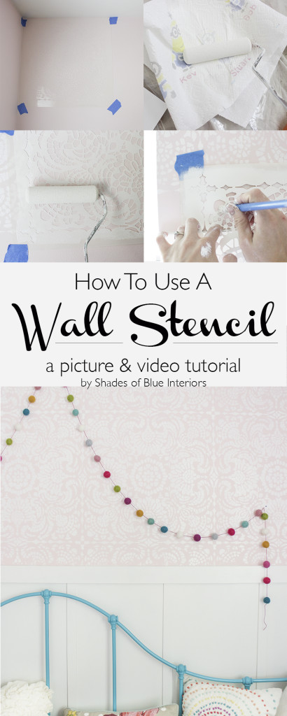 How to Use a Wall Stencil