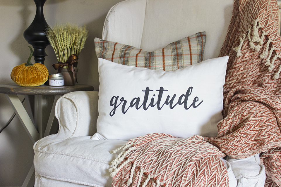 How to Make a Gratitude Pillow