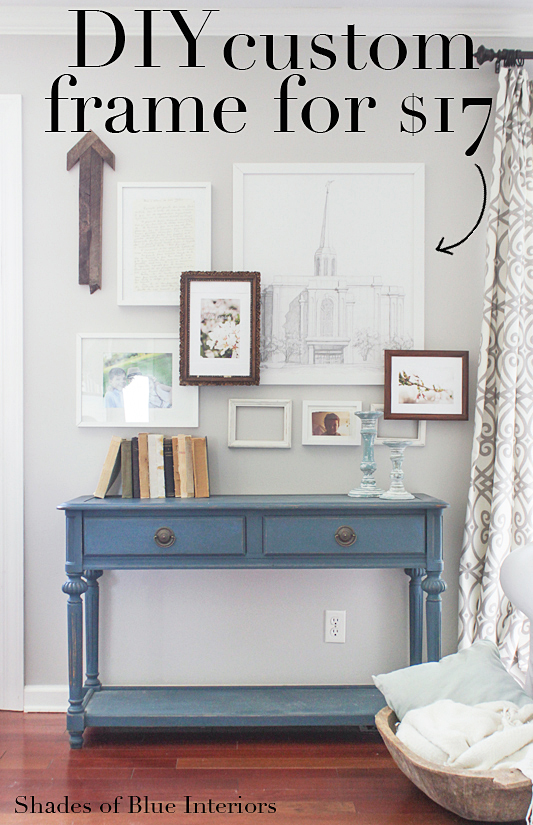 Cozy Spring Home Tour- Layered gallery wall