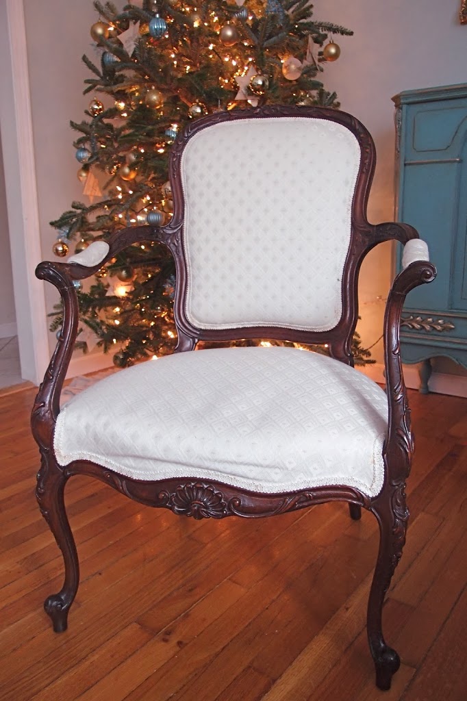 Before of French Chair with Loose Springs