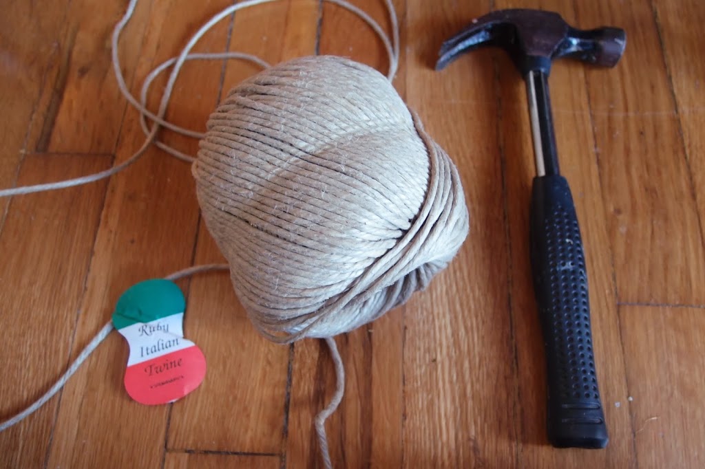 Supplies needed to re-tie chair springs