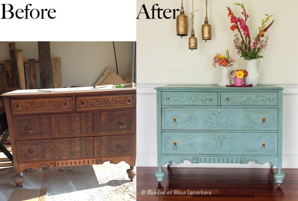 Turks & Caicos Dresser Before After