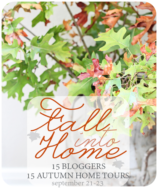 Fall into Home Tour sign