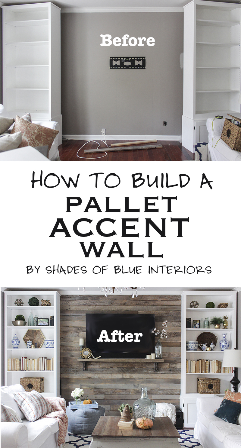 How to Build a Pallet Accent Wall