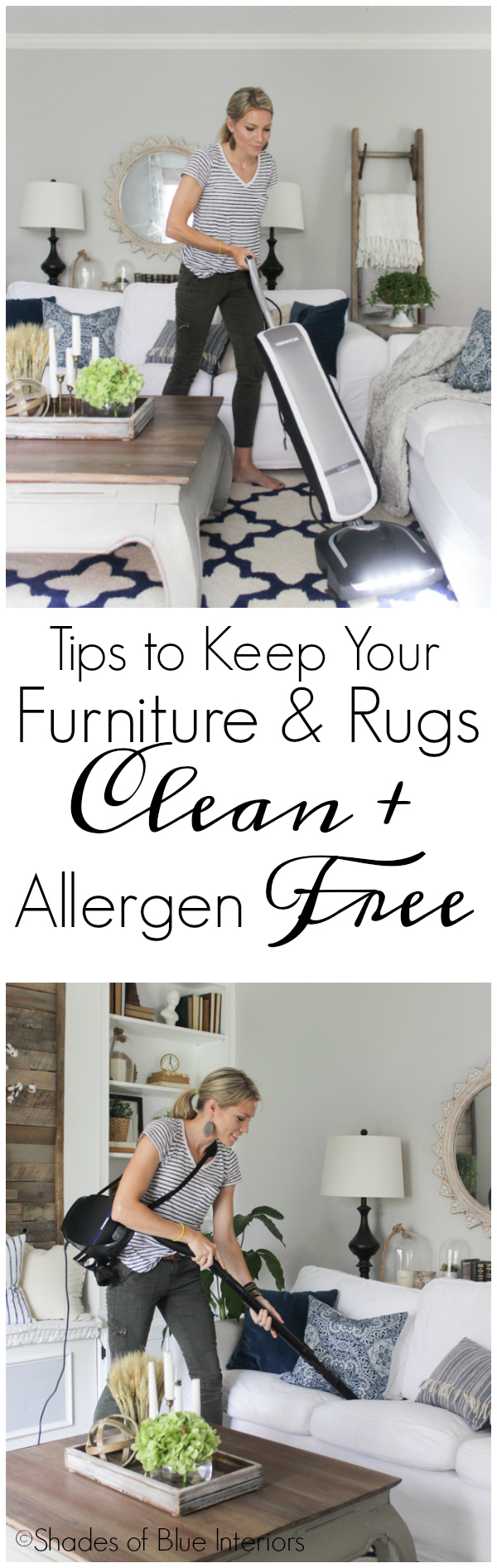 5 tips to keep your home clean and allergen free with a review of the new Oreck Elevate vacuum
