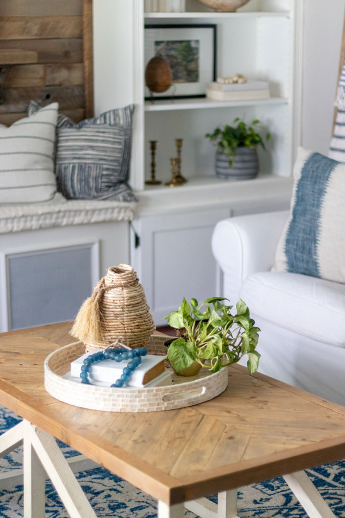The Basics Of Coffee Table Styling, Round Coffee Table Tray