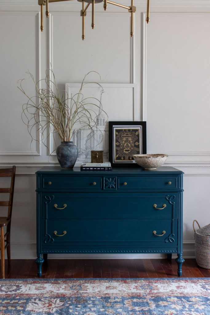How To Prep Paint A Vintage Dresser Shades Of Blue Interiors - What Paint Is Best For Dressers